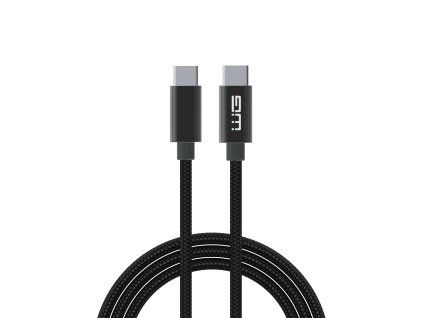 Data Cable USB-C to USB-C 0.2m 60W - black