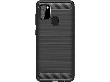 Carbon Case for Samsung Galaxy A21s - Black