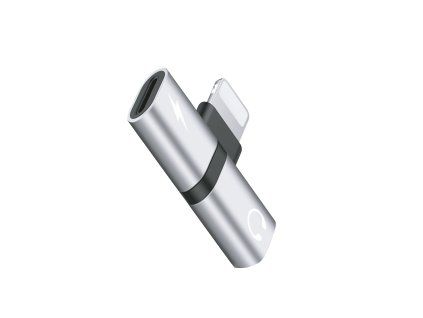 Lightning to 2x Lightning Adapter - silver
