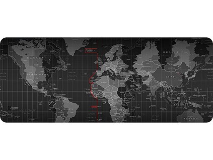 Kancelářská podložka pod myš WG 1 - mapa světa