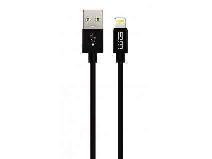 Datový kabel Lightning-USB-A (iPhone) - 1m (Černý)