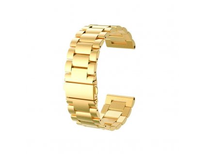 Náhradní řemínek kovový pro Garmin fenix 5 - zlatý