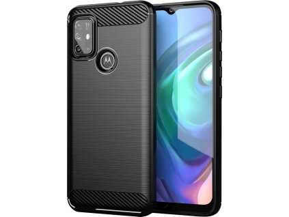 Pouzdro Carbon Motorola Moto G10/G20/G30 (Černé)