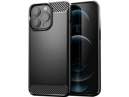 Carbon Case for iPhone 13 Pro - Black