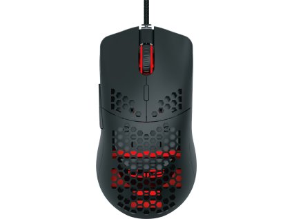 Podświetlana mysz WG2 (Czarna)