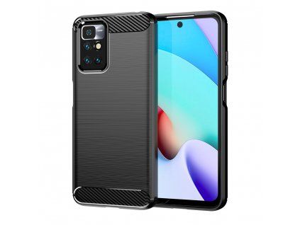 Carbon Case for Xiaomi Redmi 10 5G (2022) - Black