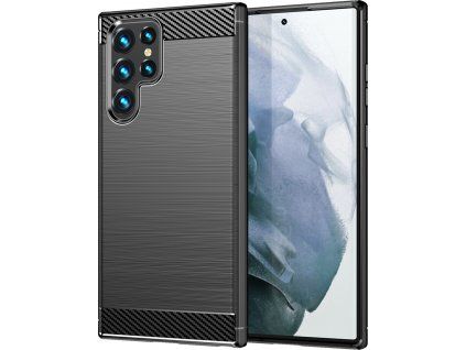 Carbon Case for Samsung Galaxy S22 Ultra 5G - Black