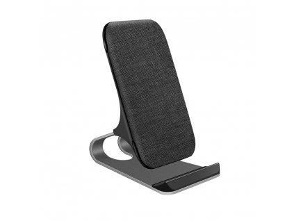 Bezdrátová stolní nabíječka 20W/20W Fast Wireless Charger (Černá)