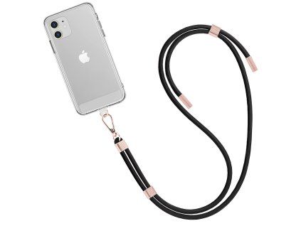 Crossbody Lace Strap - black