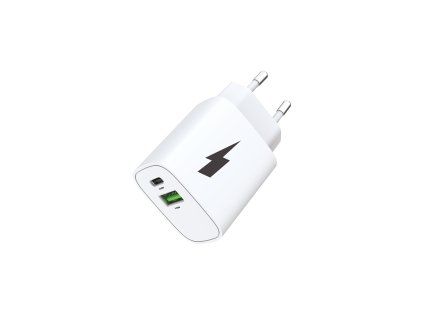 Wall Charger 2x USB 20W - white