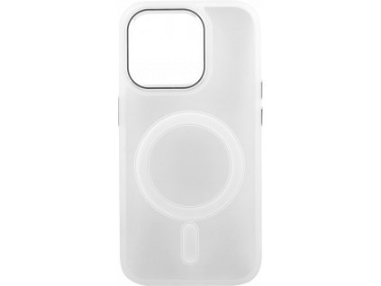 Pouzdro Iron Eye s podporou MagSafe iPhone 15 Pro - bílé