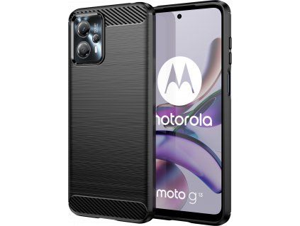 Carbon Case for Motorola Moto G13 4G - Black