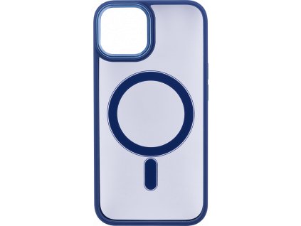 Pouzdro Iron Eye s podporou MagSafe iPhone 13/14 - tmavě modré