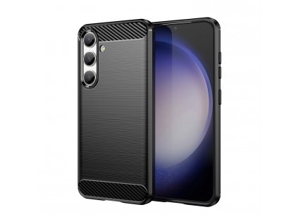 Pouzdro Carbon Samsung Galaxy S24 5G (Černé)