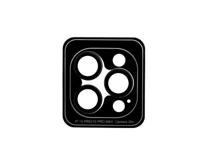 Camera Lens Protector for iPhone 15 Pro/15 Pro Max - black