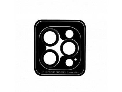 Ochranné sklo na objektiv iPhone 15 Pro/15 Pro Max(Černé)