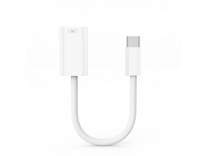 Adaptér USB-C (male) na Lightning (female) (Bílá)