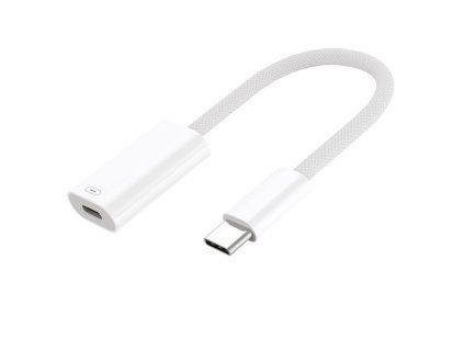 Adapter USB-C to Lightning - white