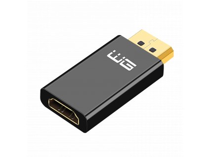 Adaptér DisplayPort x HDMI - černá