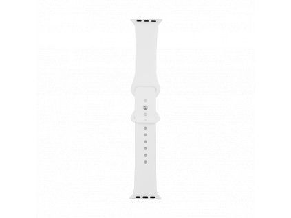 Silicone Strap for Apple iWatch 42/44/45/46/49mm - white