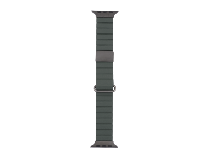 Leather Strap for Apple iWatch 42/44/45/46/49mm - dark green