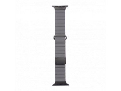 Replacement Leather Strap for iWatch 42/44/45/46/49mm - grey