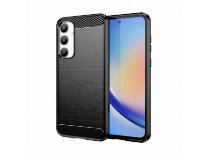 Pouzdro Carbon Samsung Galaxy A35 5G - černé