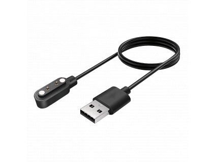 Charging Cable for AirFlex Elegance Watch, USB-A - black