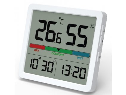 Cyfrowy termometr WG5 z higrometrem MiniTherm (Biały)