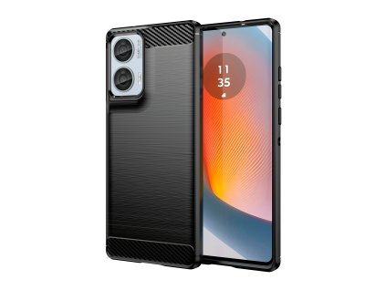 Etui Carbon Motorola Moto G85 5G - czarne