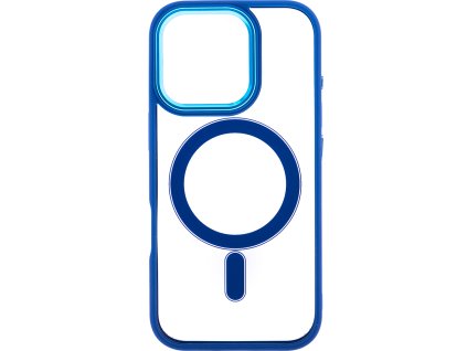 Pouzdro Iron Eye s podporou MagSafe iPhone 16 Pro - tmavě modré