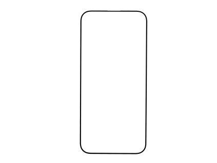 Szkło hartowane 4D Full Glue iPhone 16 Pro Max/17 Pro Max/18 Pro Max - czarne