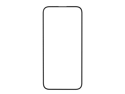 Szkło hartowane Premium 4D Full Glue iPhone 15 Plus/16 Plus - czarne