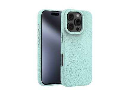 Pouzdro ECO 100% compostable iPhone 16 Pro (Mentolové)