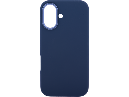 Liquid Frame Case with MagSafe Support for iPhone 16 - Dark Blue