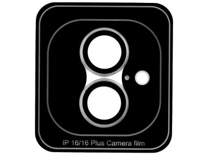 Ochranné sklo na objektiv iPhone 16/16 Plus - titanové