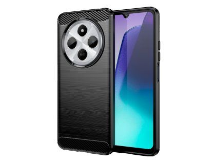 Carbon Case for Xiaomi Redmi 14C 4G/A4 5G/Poco C75 4G/5G - Black