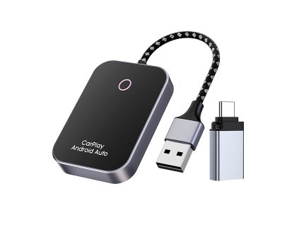 Adaptér WG GoWireless! dla Apple CarPlay/Android Auto (Czarny)
