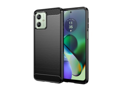 Etui Carbon Motorola Moto G54 5G/Power 5G - czarne