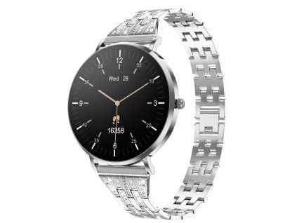 Smart Watch WG AirFlex3 Rizz It! - silver, 2x strap
