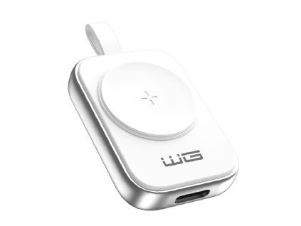 Magnetic Charger for Apple Watch, USB-C - white