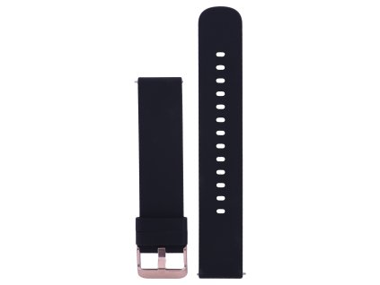 Náhradní silikonový řemínek pro AirFlex3 Rizz It! 20mm - černý