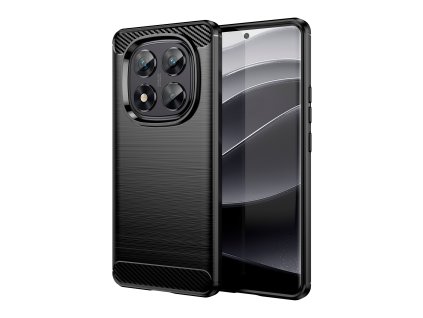 Pouzdro Carbon Xiaomi Redmi Note 14 Pro 4G - černé