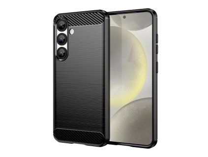 Carbon Case for Samsung Galaxy S25 5G - Black