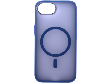 Pouzdro Matte Frame s podporou MagSafe iPhone 16e/17e - modré