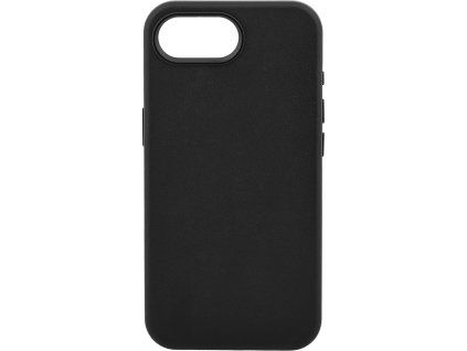 Leather Frame Case with MagSafe Support for iPhone 16e/17e - Black