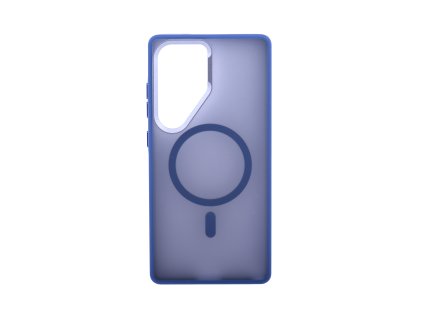 Pouzdro Matte Frame s podporou MagSafe Samsung Galaxy S25 Ultra 5G - modré