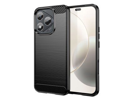 Carbon Case for Honor 400 Lite 5G - Black