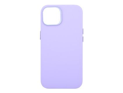 Leather Frame Case with MagSafe Support for iPhone 13/14 - Purple