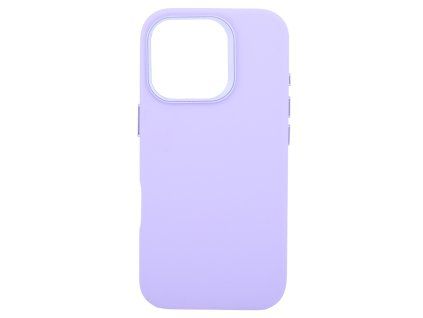 Leather Frame Case with MagSafe Support for iPhone 16 Pro - Purple